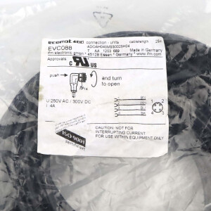 ifm Verbindungskabel ecomat400 EVC088 ADOAH040MSS0025H04 OVP