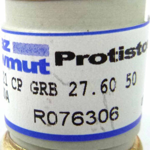 Ferraz-Shawmut Protistor Sicherung CC6,621 CP GRB 27.60.50 R076306 NOV