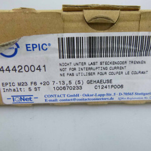 EPIC Kabeldose 44420041 (5Stk.) OVP