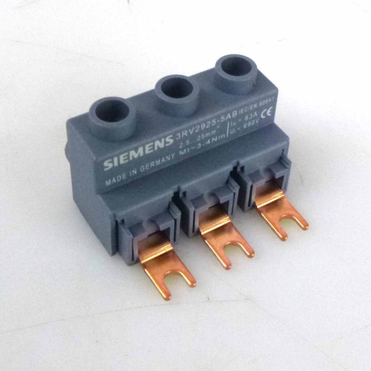 Siemens 3-Phasen-Einspeiseklemme 3RV2925-5AB NOV