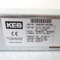 KEB HF-Filter 10.E5.T60-A0F1 3x480VAC 50/60Hz GEB