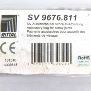 RITTAL SV Zubehörbeutel Schraubverbindung SV 9676.811 OVP