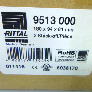 RITTAL Klemmengehäuse 9513 000 (2Stk.) OVP