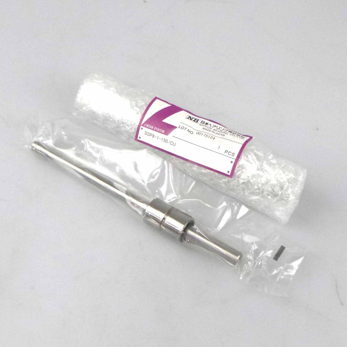Nippon Bearing SPLINE SHAFT SSP8-1-150/CU OVP