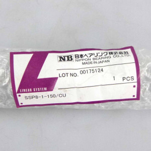 Nippon Bearing SPLINE SHAFT SSP8-1-150/CU OVP