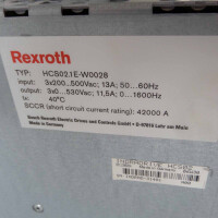 Rexroth IndraDrive C Umrichter HCS02.1E-W0028-A-03-NNNN R911298374 GEB