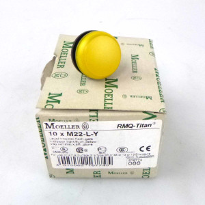 Moeller Leuchtmelder, flach, gelb M22-L-Y (10Stk.) OVP