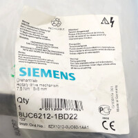 Siemens Drehantrieb 8UC6212-1BD22 OVP