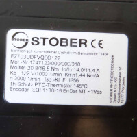 Stöber Drehstrom-Servomotor EZ703UDFVQ0O122 GEB