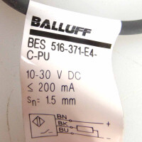 Balluff induktiver Näherungsschalter BES 516-371-E4-C-PU GEB