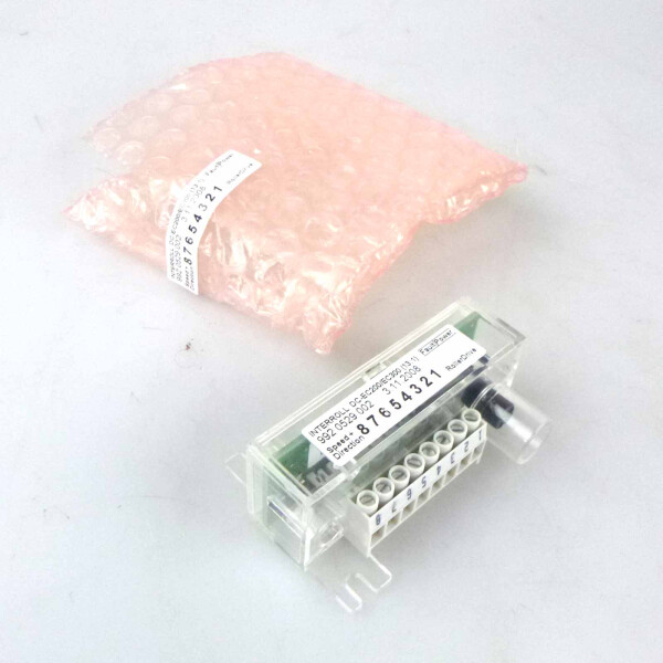 INTERROLL ROLLER DRIVE CONTROLLER 992 0529 002 OVP