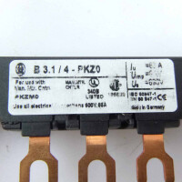 Klöckner Moeller Drehstromschienenblock B3.1/4-PKZ0 NOV