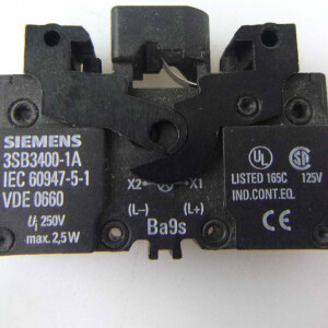 Siemens Lampenfassung 3SB3400-1A GEB