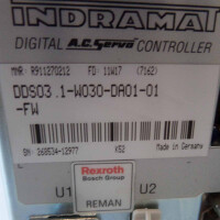 INDRAMAT Servo-Controller DDS03.1-W030-DA01-01-FW R911270212 #K2 REM