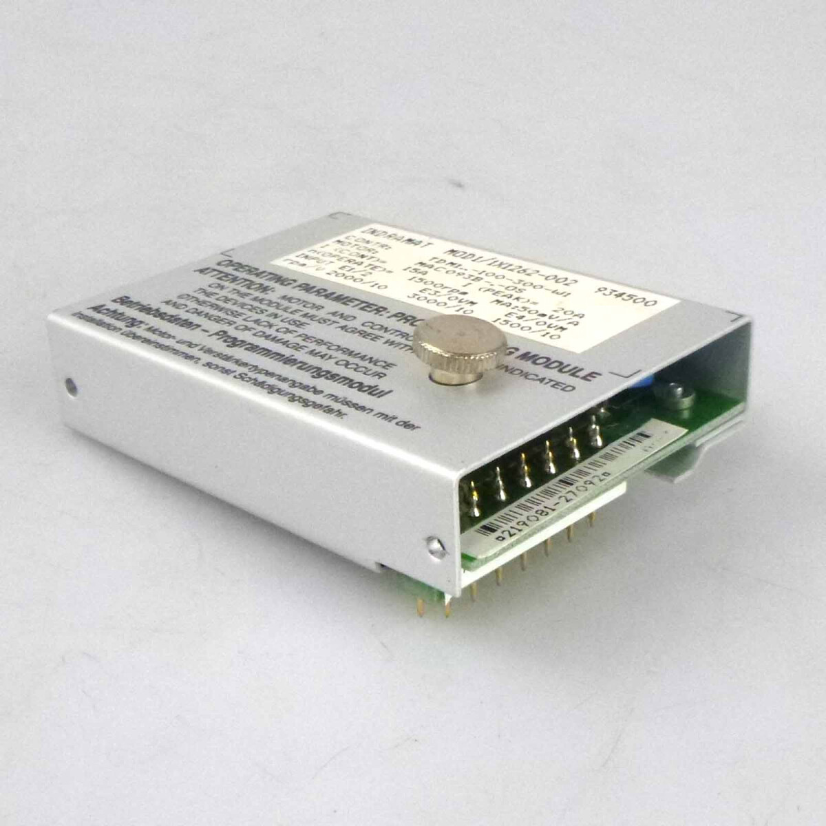 INDRAMAT Programmiermodul MOD1/1X1262-002 GEB