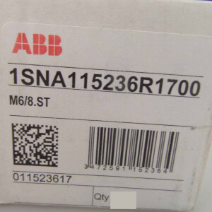 ABB Reihenklemme M6/8.ST 1SNA115236R1700 (10Stk.) OVP