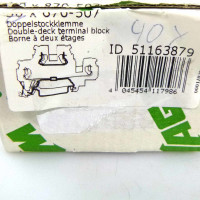 WAGO Double-Deck Terminal Block 870-507 (41Stk.) OVP