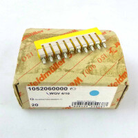 Weidmüller Querverbinder WQV 4/10 1052060000 (20Stk.) OVP