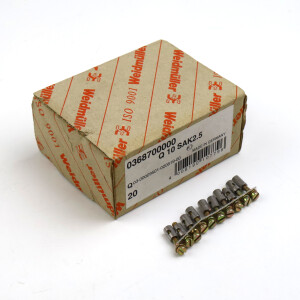 Weidmüller Querverbinder Q 10 SAK2.5 0368700000 (20Stk.) OVP
