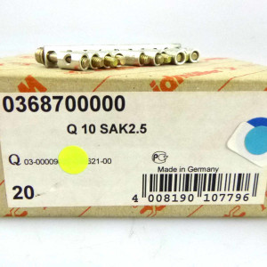 Weidmüller Querverbinder Q 10 SAK2.5 0368700000 (19Stk.) OVP