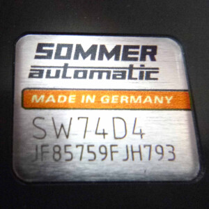 Sommer automatic Winkelschwenkeinheit SW74D4 GEB