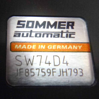 Sommer automatic Winkelschwenkeinheit SW74D4 GEB