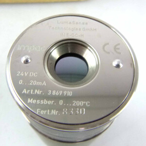 LumaSense Technologies Pyrometer 0-200°C IN5-DC-H OVP