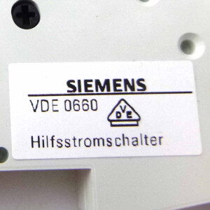 Siemens Hilfsstromschalter 5SX9 101 OVP