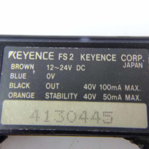 Keyence Lichtleiter Sensor FS2-60P NOV