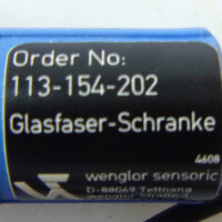 wenglor sensoric Glasfaser-Schranke 113-154-202 NOV