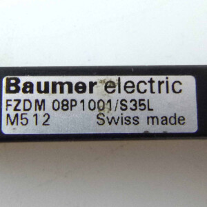 Baumer electric Optoelektronischer Sensor FZDM 08P1001/S35L GEB
