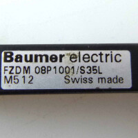 Baumer electric Optoelektronischer Sensor FZDM 08P1001/S35L GEB