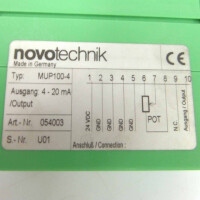 Novotechnik Messwertumformer MUP100-4 054003 NOV