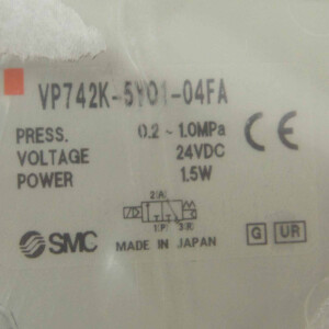 SMC Elektromagnetventil VP742K-5Y01-04FA OVP