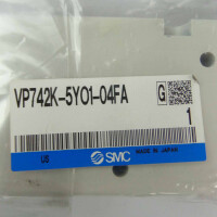 SMC Elektromagnetventil VP742K-5Y01-04FA OVP
