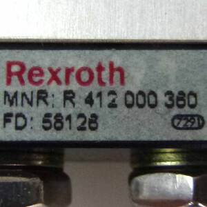 Rexroth Drehmodul R 412 000 360 FD: 58126 GEB