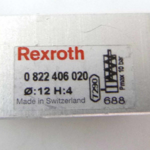 Rexroth Kurzhubzylinder 0 822 406 020 GEB