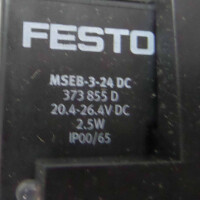 Festo Magnetventil MEBH-5/3G-D-3-ZSR-C 184512 OVP