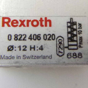 Rexroth Kurzhubzylinder 0 822 406 020 #K2 GEB