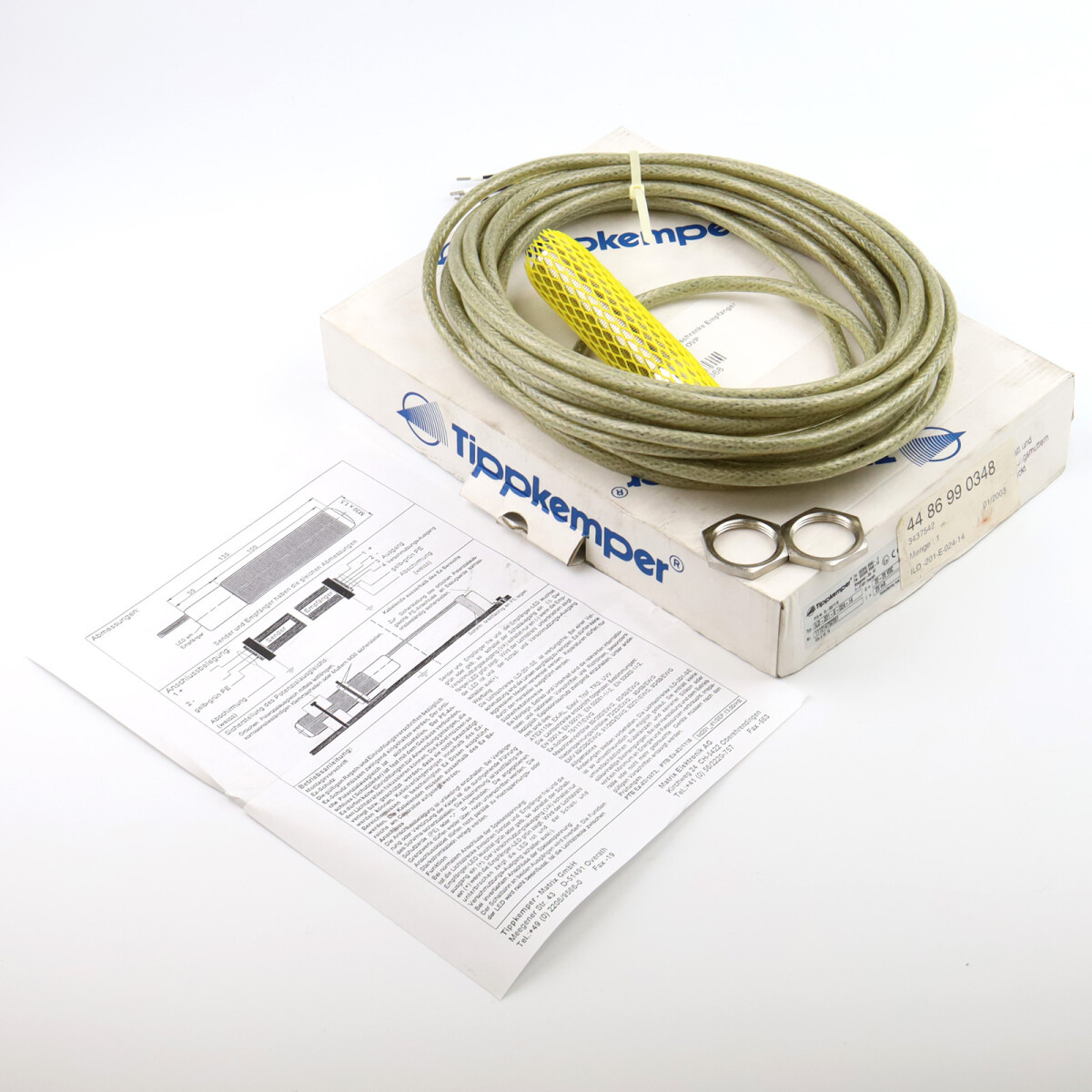 Tippkemper Lichtschranke Empfänger ILD-201-E-024-14 OVP