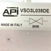 API Stellventil VSO3L038DE GEB
