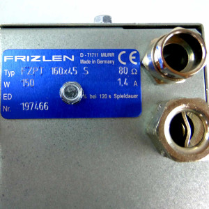 FRIZLEN Resistor FZPT 160x45 S 80Ohm NOV
