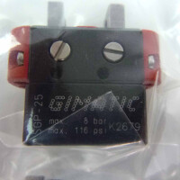 Gimatic Selbstzentrierender, pneumatischer 2-Backen-Parallelgreifer SGP-25 NOV