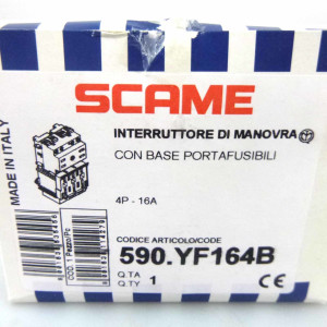 SCAME Switching Unit Base Mount.w/Fuse 590.YF164B OVP