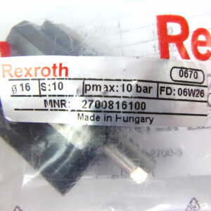 Rexroth Kurzhubzylinder 2700816100 OVP