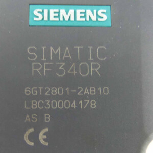Simatic RF300 Reader RF340R 6GT2801-2AB10 GEB