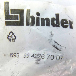 binder Winkelbuchse 693 99 4226 70 07 OVP