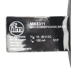 ifm Zylindersensor MK5311 MKC3028BBPKG/G/0,3/ASR NOV