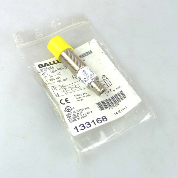 Balluff Lichttaster BOS0049 BOS 18M-PA-1PD-E5-C-S4 OVP