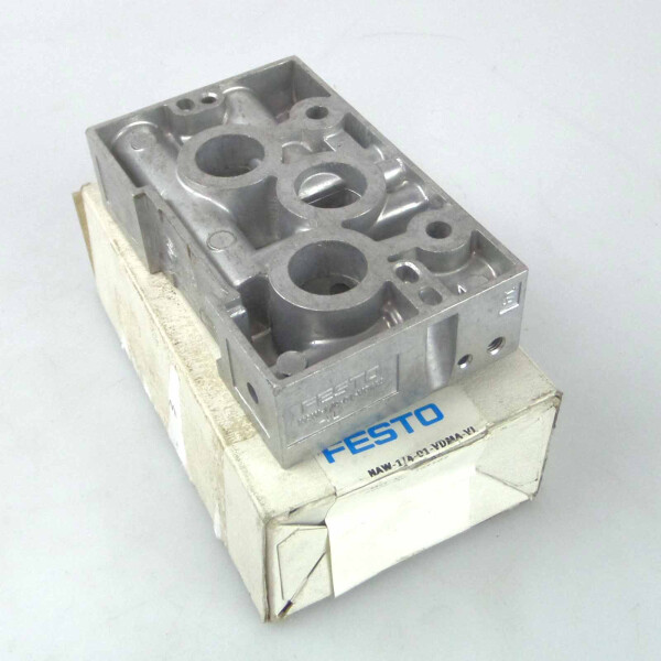 Festo Verkettungsplatte NAW-1/4-01-VDMA-VL 161103 OVP
